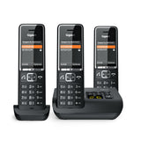 Gigaset COMFORT 550A Analog telefon Nummervisning Sort