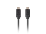 Lanberg CA-CMCM-32CU-0010-BK USB-kabel USB 3.2 Gen 2 (3.1 Gen 2) 1 m USB C Sort