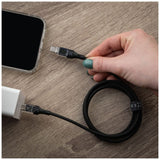 FIXED FIXDD-CC12-BK USB-kabel USB 2.0 1,2 m USB C 4,8 Gbit/sek. 100 W Sort