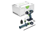 Festool QUADRIVE TPC 18/4 I-Basic 3600 rpm Nøglefri 1,9 kg Sort, Blå