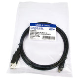 2Direct CU0034 USB-kabel USB 2.0 1,8 m USB A Micro-USB B 0,48 Gbit/sek. 2,5 W Sort