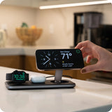 Satechi Qi2 Trio SmartWatch, Hovedtelefoner, Smartphone Grå USB Trådløs opladning Indendørs