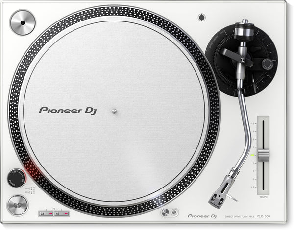 Pioneer PLX-500 Direkte drev DJ pladespiller Hvid