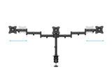 Multibrackets 3385 skærmbeslag og -stativer 68,6 cm (27") Skrivebord Sort