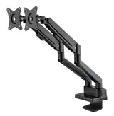 Manhattan 461887 skærmbeslag og -stativer 81,3 cm (32") Skrivebord Sort