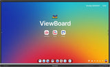 Viewsonic IFP6551-3C Interaktivt whiteboard 165,1 cm (65") 3840 x 2160 pixel Berøringsskærm Sort