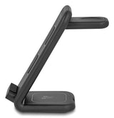 DeLOCK 66941 oplader til mobil enhed Hovedtelefoner, Smartphone, SmartWatch Sort USB Trådløs opladning Hurtig opladning Indendørs