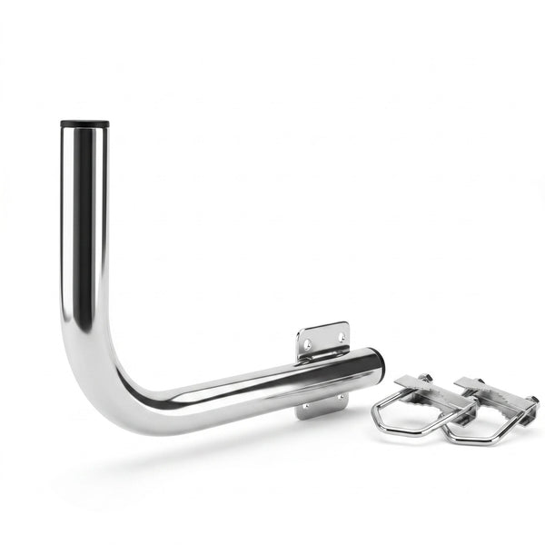 Extralink B300 BALCONY HANDLE WITH U-BOLTS M8 LEWY