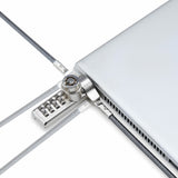 StarTech.com DUALKA10-LAPTOP-LOCK kabellås Sort, Stål 2 m