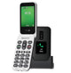 Doro Leva E30 7,11 cm (2.8") 142,7 g Sort, Hvid Feature telefon