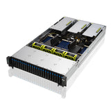 ASUS RS720-E11-RS24U Intel C741 Stativ (2U) Sort, Sølv