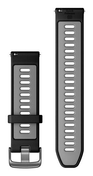Garmin 010-11251-A0 Smart bærbart (wearable) tilbehør Band Sort, Grå Silikone