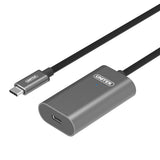 UNITEK U305A USB-kabel USB 3.2 Gen 1 (3.1 Gen 1) 5 m USB C 5 Gbit/sek. Grå