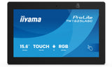 iiyama TW1625LASC-B3PNR skærm i mødelokale 39,6 cm (15.6") 1920 x 1080 pixel LED Wi-Fi 6 (802.11ax), Wi-Fi 5 (802.11ac), Wi-Fi 4 (802.11n), 802.11g, 802.11a, 802.11b Sort Bluetooth