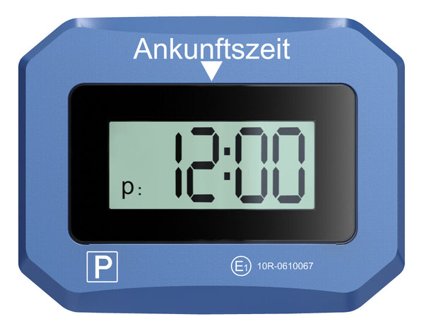 Technaxx TX-272 parkeringsskive Sort, Blå