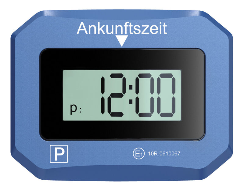 Technaxx TX-272 parkeringsskive Sort, Blå