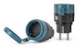 Entac ES-2S-RC-44 strømstik adapter Grøn, Sort