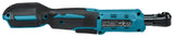 Makita DWR180ZJ elektrisk skiftenøgle 1/4" 800 rpm 47,5 Nm Sort, Blå 18 V