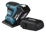 Makita DBO480Z transportabel slibemaskine Excentersliber 14000 OPM Sort, Blå 210 W