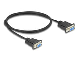 DeLOCK 86823 serielkabel Sort 1 m DB-9