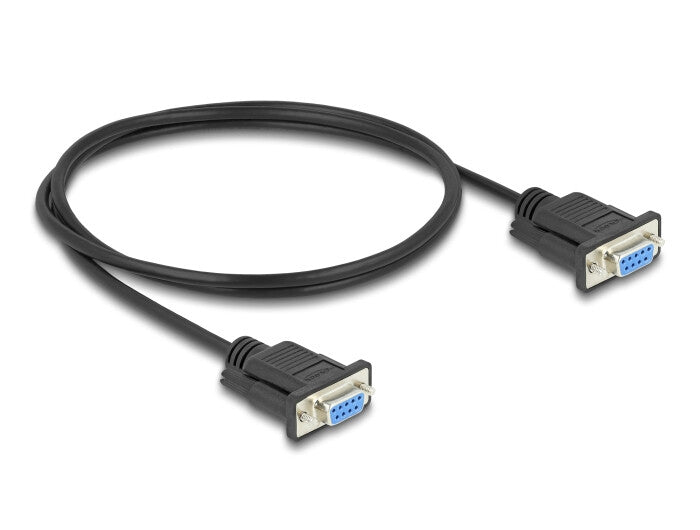DeLOCK 86823 serielkabel Sort 1 m DB-9