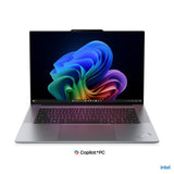Lenovo ThinkPad X9-15p Gen 1 Aura Edition Copilot+ PC 358H Laptop 38,9 cm (15.3") Berøringsskærm 2.8K 32 GB 1 TB SSD Wi-Fi 7 (802.11be) Windows 11 Pro Tysk Grå
