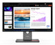 Lenovo ThinkVision P24Q-40 computerskærm 60,5 cm (23.8") 2560 x 1440 pixel Quad HD LCD Sort
