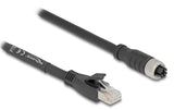DeLOCK 80594 netværkskabel Sort 5 m Cat5e S/FTP (S-STP)