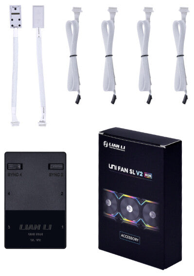 Lian Li 12SLIN-CONT3W Computerkølesystem, dele og tilbehør Ventilator controller