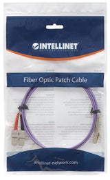 Intellinet 750929 InfiniBand og fiberoptisk kabel 2 m LC SC Violet