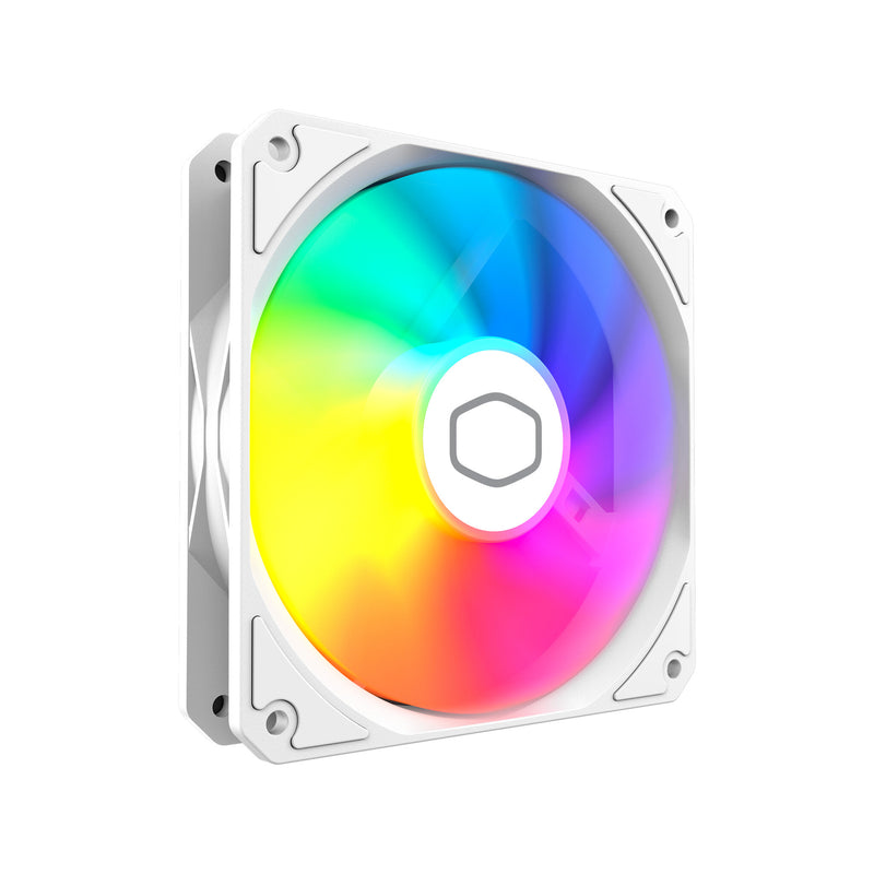 Cooler Master MasterFan MF120 Lite ARGB Computerkabinet Ventilator 12 cm Hvid 1 stk