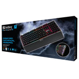 Sandberg 640-26 tastatur Spil USB AZERTY Belgisk Sort