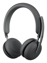 Logitech Zone Wireless 2 Headset Kabel & trådløs Kontor/Callcenter USB Type-C Bluetooth Grafit