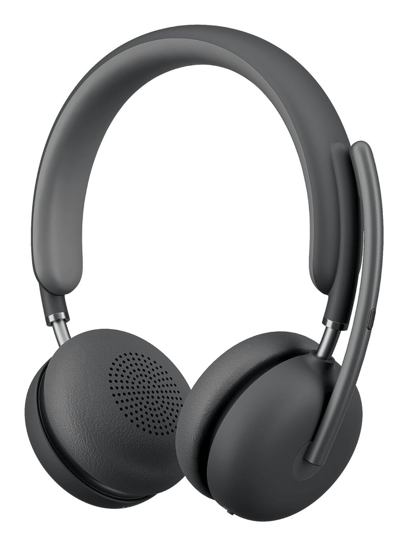 Logitech Zone Wireless 2 Headset Kabel & trådløs Kontor/Callcenter USB Type-C Bluetooth Grafit