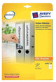 Avery L4761-10 print etiket Hvid
