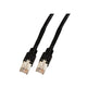 EFB Elektronik K8705.0,50 netværkskabel Sort 0,5 m Cat5e S/UTP (STP)