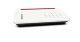 Box FRITZ! 7530 trådløs router Gigabit Ethernet Dual-band (2,4 GHz / 5 GHz) Sort, Rød, Hvid