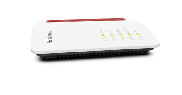Box FRITZ! 7530 trådløs router Gigabit Ethernet Dual-band (2,4 GHz / 5 GHz) Sort, Rød, Hvid