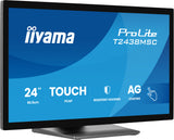 iiyama ProLite T2438MSC-B2 computerskærm 60,5 cm (23.8") 1920 x 1080 pixel Fuld HD LED Berøringsskærm Sort
