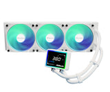 Asrock Challenger White 360 Digital Processor Alt-i-en væskekøler 12 cm Hvid