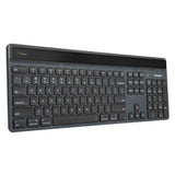 Targus Sustainable Energy Harvesting EcoSmart tastatur Universel Bluetooth QWERTY Nordisk Sort