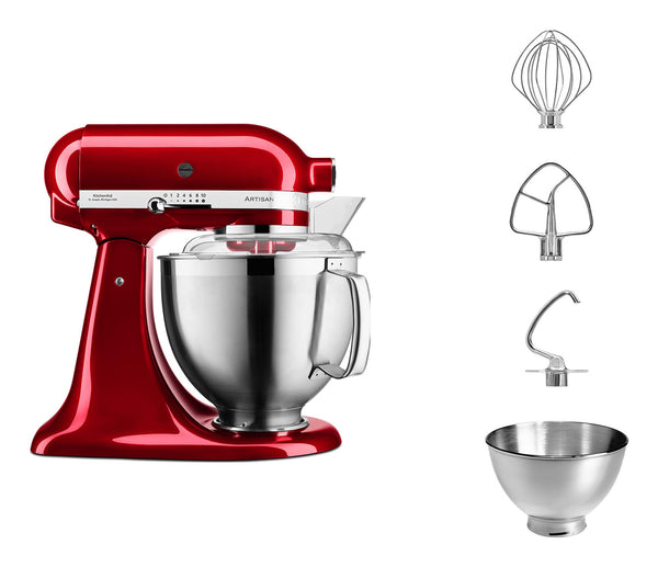 KitchenAid ARTISAN 5KSM185PS Bordmixer 300 W Rød