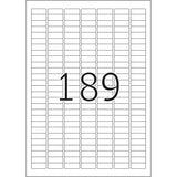 HERMA 10001 print etiket Hvid Selvklæbende printeretiket