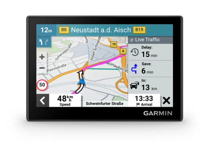 Garmin Drive 53 navigator Fastgjort 12,7 cm (5") Berøringsskærm 69 g Sort, Grå