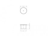 DeLOCK 60163 dækning af sokkel SMA plug Transparent 10 stk