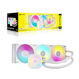 Corsair iCUE LINK TITAN RX RGB Processor Alt-i-en væskekøler 12 cm Hvid 1 stk