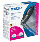 Brita Marella Manuel vandfilter 2,4 L Grafit, Transparent
