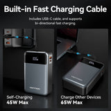 Vention FHYB0 powerbank 20000 mAh Sort