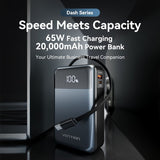 Vention FHYB0 powerbank 20000 mAh Sort