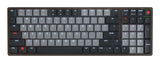 CHERRY KW 550 MX LP tastatur Hjemme/kontor USB + Bluetooth QZERTY US engelsk Sort